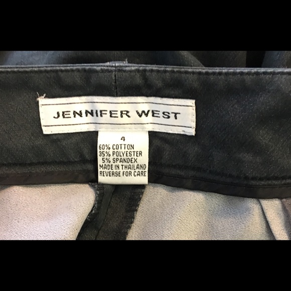 Jennifer West Pants Straight Leg Size 4 Slacks - Picture 7 of 8